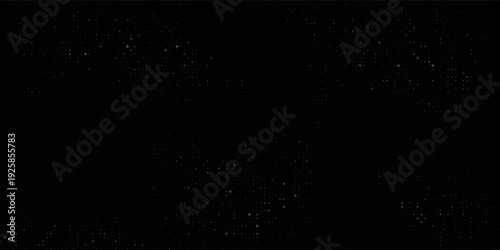 Dot white black wave technology texture background. Abstract big data digital concept. 3d rendering.