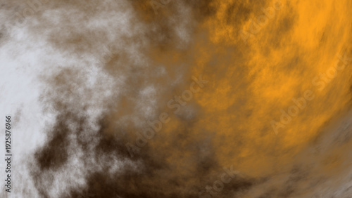 golden smoke. Gold clouds abstract background