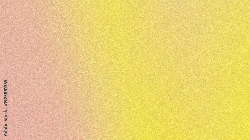 Obraz premium Grainy Pastel Pink and Yellow Gradient Abstract Background