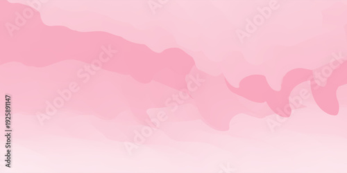 Abstract light pink sakura blossom color background. Vector simple and soft light horizontal backdrop. Blurred gentle gradient. Pastel pink smooth mesh y2k aesthetic. Minimal style. vector eps10