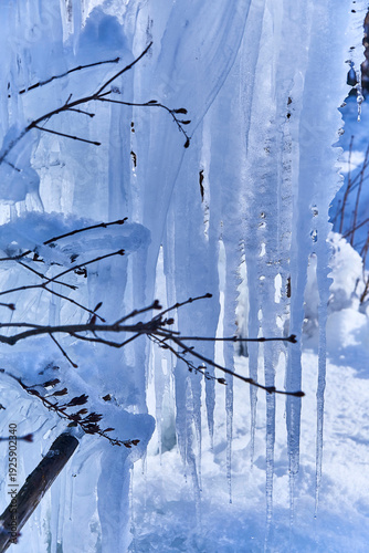 Wallpaper Mural Beautiful ice art in the Austrian Alps. Torontodigital.ca