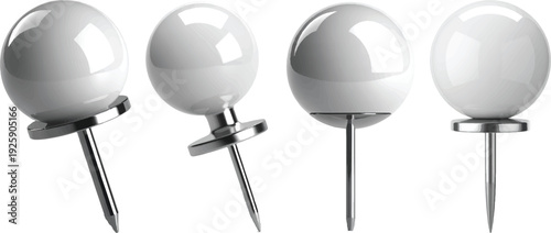 3d rendered illustration of a pair of hearts