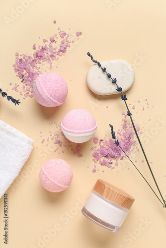 Composition with bath bombs...