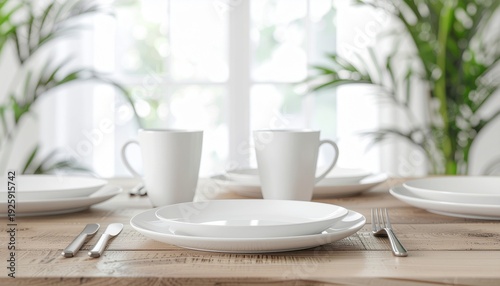 Wallpaper Mural 北欧ミニマル高画質おしゃれ食器モックアップ Torontodigital.ca