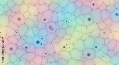 Abstract cellular structure background