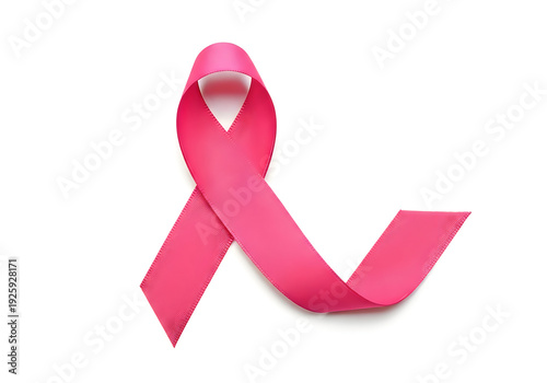 World health day awareness breast cancer pink ribbon symbol