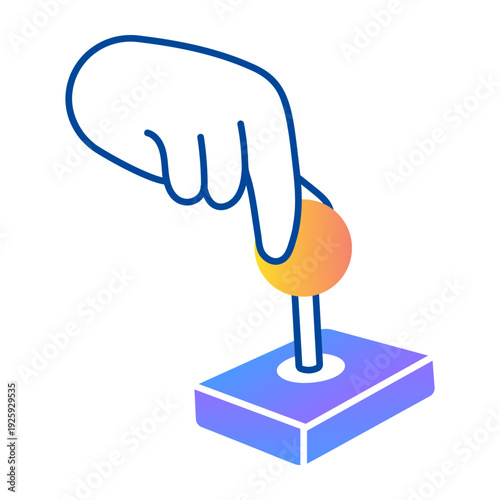 A doodle style icon showing gaming controller