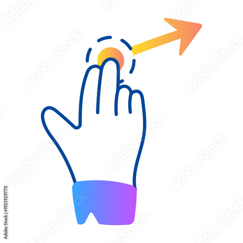 A drawing style icon representing switching