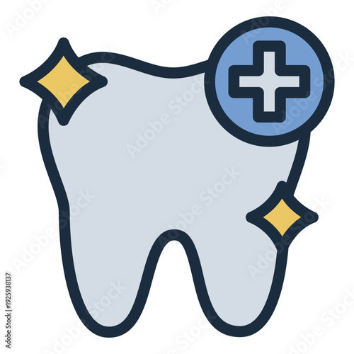 dentistry filled line icon. tooth oral care. dental treatment. medical clinic