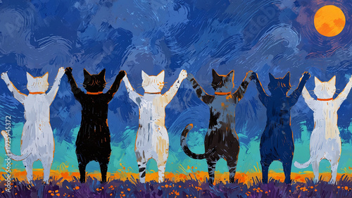 猫のイラスト - 猫のイラスト14