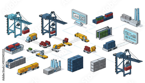 Logistics and Transportation Infrastructure Elements.