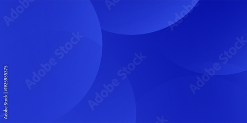 Abstract Blue Gradient Background with Smooth Overlapping Fluid Curves and Waves. vector illustration