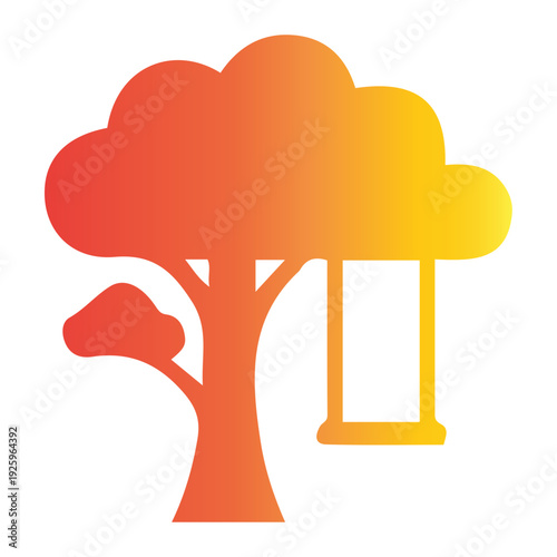 A beautifully designed gradient icon illustrating human hands gently supporting a vibrant new plant, symbolizing fostering growth, environmental responsibility, and future prosperity