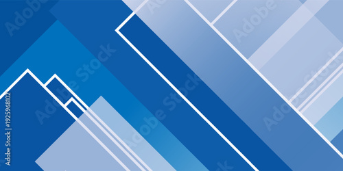 Abstract stripe blue background with dynamic effect. Motion vector Illustration with white lines decoration. Trendy dark navy blue gradients. Can be used for advertising, marketing, presentation