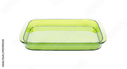 Green Transparent Square Baking Dish