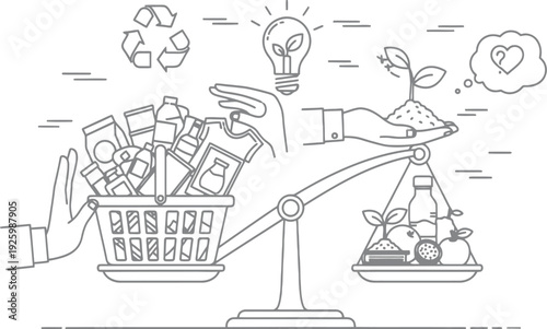 Sustainable living through conscious consumerism and eco friendly products