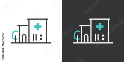 病院の医療アイコン