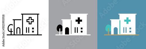 病院の医療アイコン