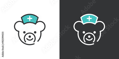 熊の看護師アイコン