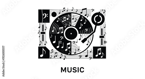 Music icon set