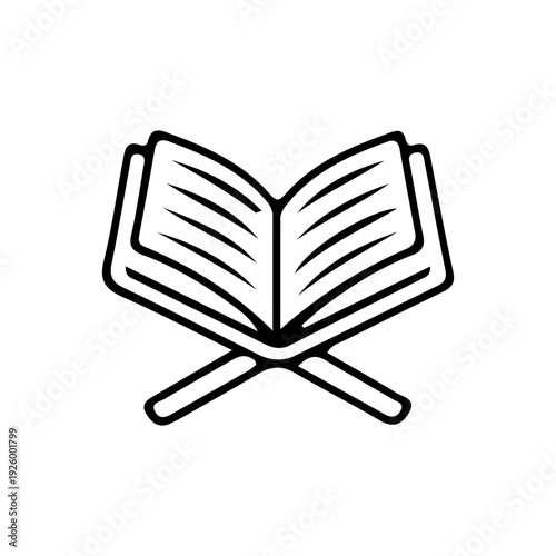 Quran on Rehal Icon