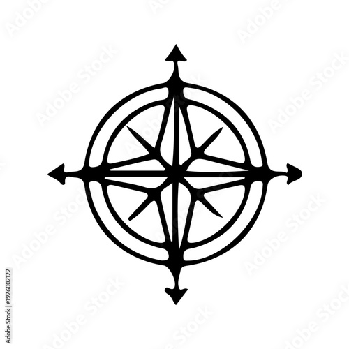Compass Rose Icon