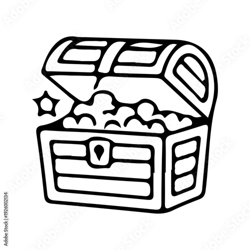 Open Treasure Chest Icon
