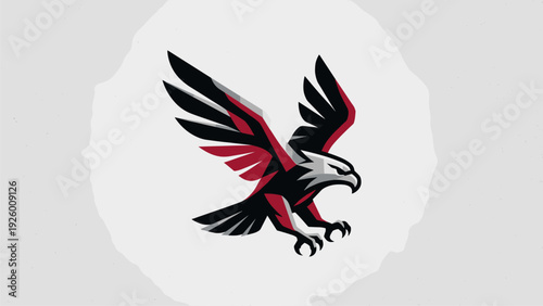Fierce Eagle Logo Design for Business Branding & Marketing
