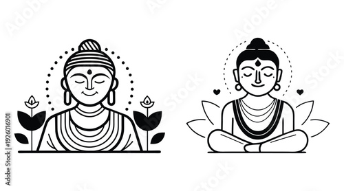 Vesak day design and logo