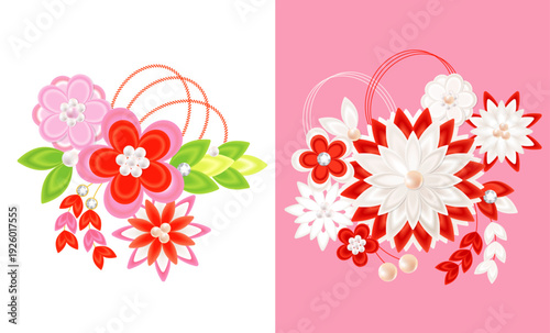 華やかなかんざし