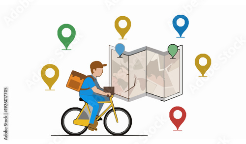 Black BMX bicycle right side view vector illustration detailed bike