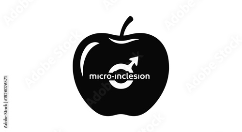 Innovative Apple Icon Symbolizing Diversity and Inclusion in Business and Technology Sectors