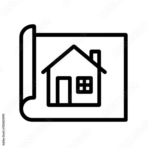 Detailed House Blueprint Floor Plan for Property Development Services