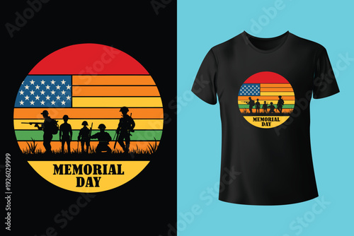 Husband Daddy Protector Hero Fathers Day Camo American Flag Vector