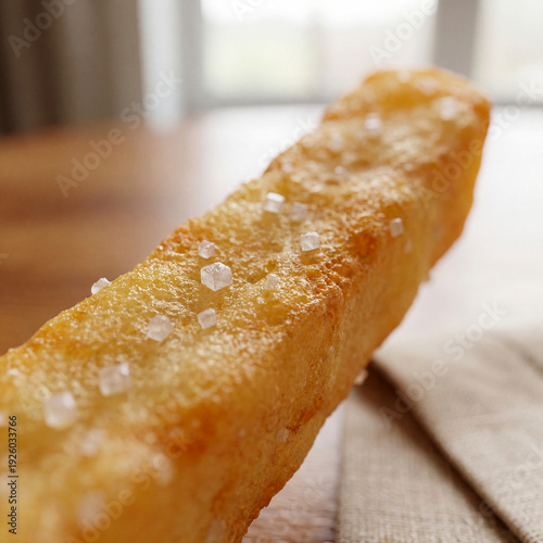 Wallpaper Mural Extreme Macro French Fry with Salt Crystals Close Up Texture Torontodigital.ca