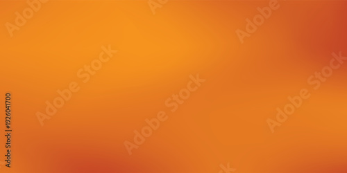 Abstract orange gradient background with smooth blurry texture and bright warm color tones. simple background.