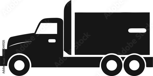 vector illustration of a truck
