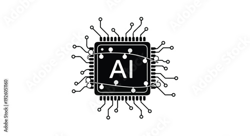 Vintage grunge circuit board alphabet capital letters in black ink splatter floral frame vector design banner illustration