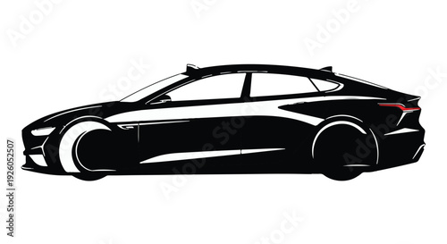 Gemini said

An expensive black luxury sports car isolated on a white background, featuring a fast motor and sleek aerodynamic design for high speed transport