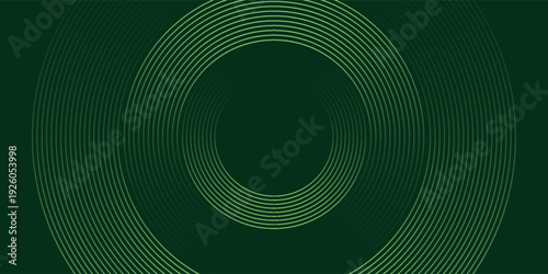 Dark green abstract background with diagonal rounded lines. Geometric stripe line art design. Simple geometric pattern.
