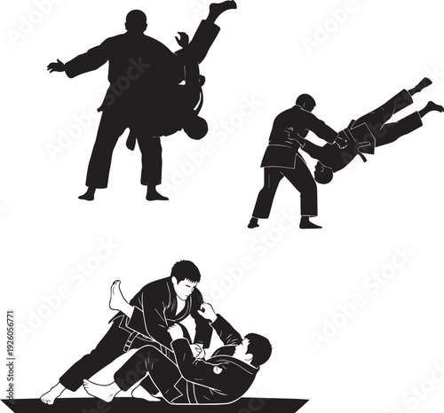 A minimalist depiction of a foot stepping onto a dark surface