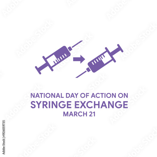 National Day of Action on Syringe Exchange March 21