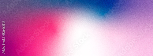Dark Blue Vibrant Magenta, Pink and Purple Grainy Background with Noisy Texture, Colorful Web Banner Backdrop Design.