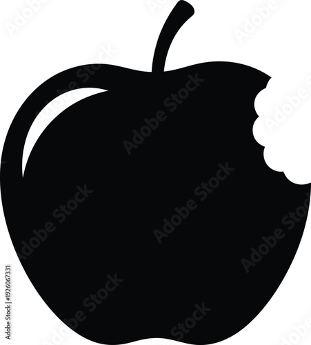 Bite taken from apple icon