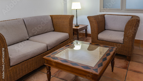 Fotografie A place to relax in the living room