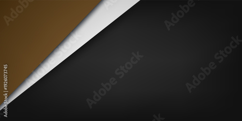 Vector background design with loft color tone concept brown and black with space for text design