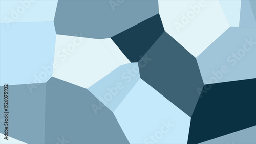 Blue abstract triangles background, cerulean polygons, geometric pattern