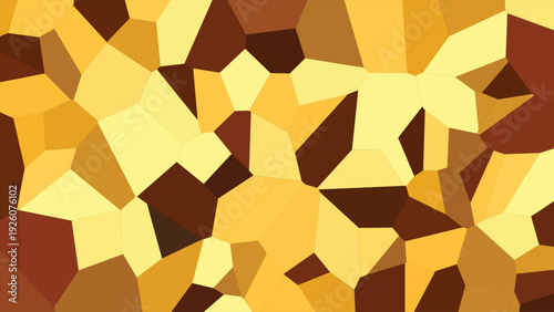 Brown abstract triangles background, geometric design, polygon texture