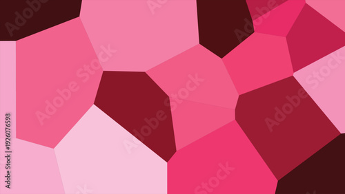 Pink geometric background, abstract triangles background, lively mosaic