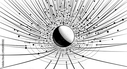 tennis racket and ball